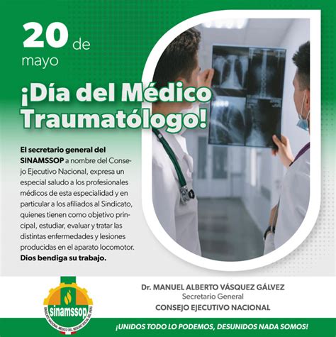 Día del Médico Traumatólogo