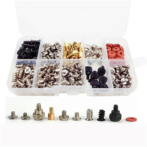 228 300pcs Computer Screw Standoffs Set Accessories Kit Diy Motherboard