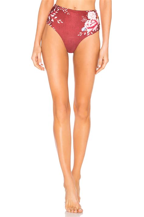 Agua Bendita Alicia Reversible Bikini Bottom In Aura REVOLVE