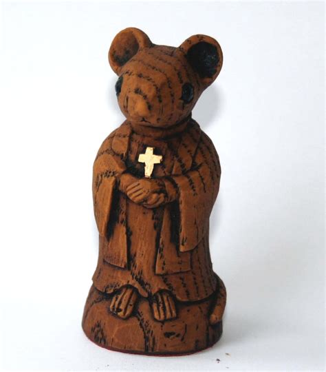 Church Mouse The Vicar Mouse Ornament Etsy