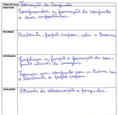 Creche Plano De Aula Educação Infantil Braincp