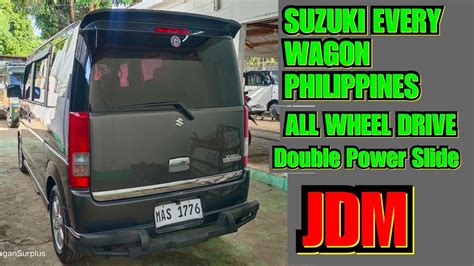 SUZUKI EVERY WAGON PHILIPPINES ALL Wheel Drive DOUBLE POWER SLIDE YouTube