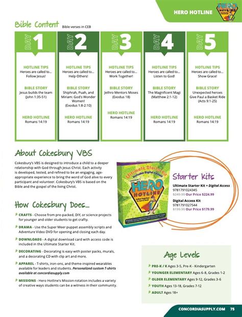 2023 Vbs Guide By Concordia Supply By Danny B Issuu