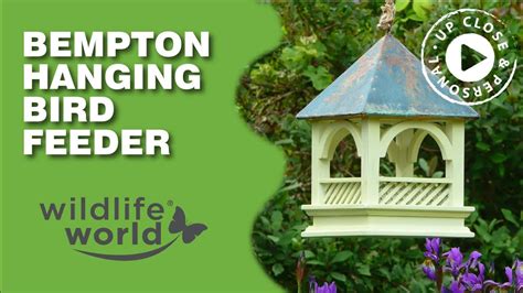 Bempton Hanging Bird Feeder Video Youtube