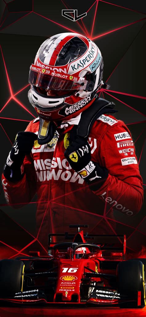 Charles Leclerc Ferrari Iphone Wallpaper