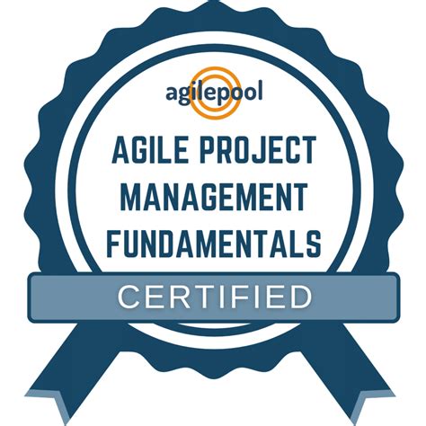 Agile Project Management Fundamentals® Badge Agilepool Ltd