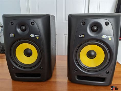 Krk Rokit Rpg Pair Fully Tested Power Cable Included For Sale Us