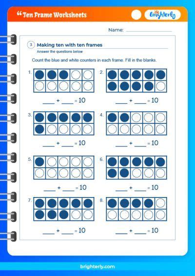 Everything You Need To Know About Ten Frame Worksheets [PDFs ...