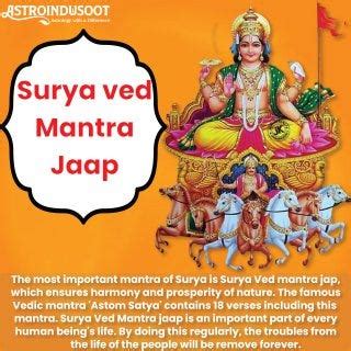 Surya ved mantra Jaap - Astroindusoot - Medium