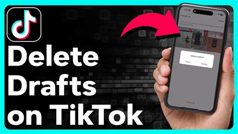 How To Delete Drafts On TikTok YouTube