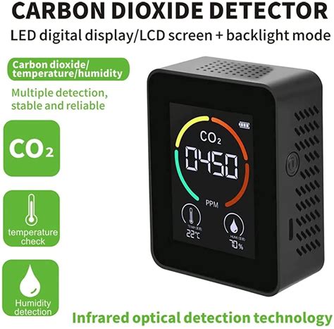 Купить Настольный детектор анализатор углекислого газа Carbon Dioxide ...