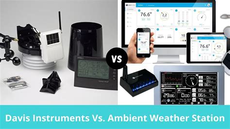 Davis Instruments vs Ambient Weather Station - The Weather Station