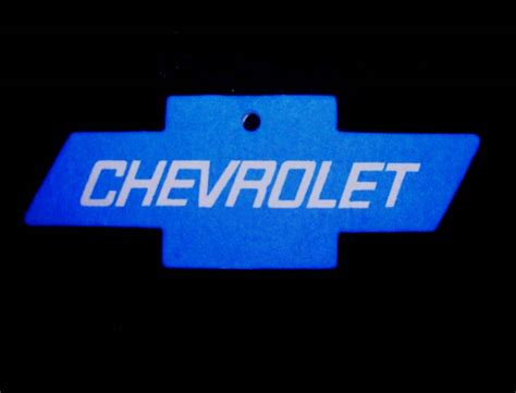 Chevy Bowtie Air Freshener BLUE | Stinky Things Store