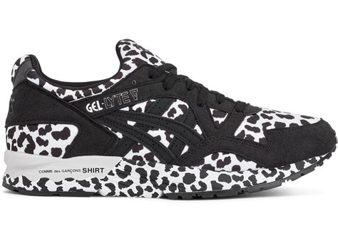 Asics Gel Lyte V Comme Des Garcons Shirt Leopard Black Mens Sneakers