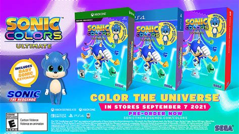 Sonic Colors Ultimate Launch Edition Lanetadrum