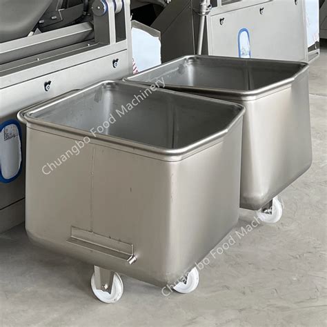 Stainless Steel Meat Cart Trolley With Wheels China Meat Processing