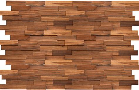 Recubrimiento Madera Mosaico Teca Muro Diseño Fachada 750 00 Diseño De Pared De Madera