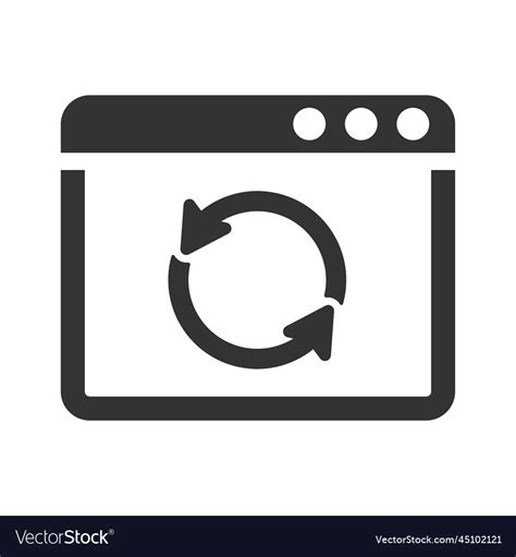 Page loading icon Royalty Free Vector Image - VectorStock