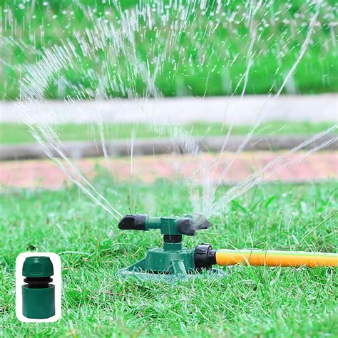 Amazon SYOWADA 2 Pcs 360 Water Sprinkler Lawn Sprinklers For