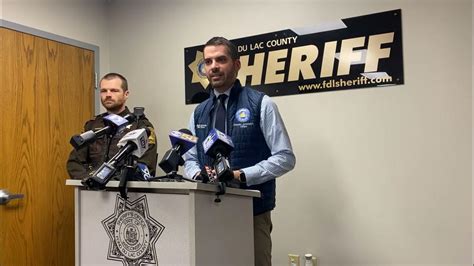 Press Conference Rebroadcast Fond Du Lac Co Sheriff And Da Regarding Fatal Crash 12 31 23 On