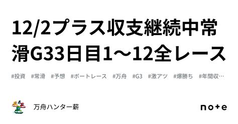 🤡 122🤡プラス収支継続中🤡常滑g3👑3日目😍1〜12全レース💰｜💰💰万舟ハンター薪💰💰