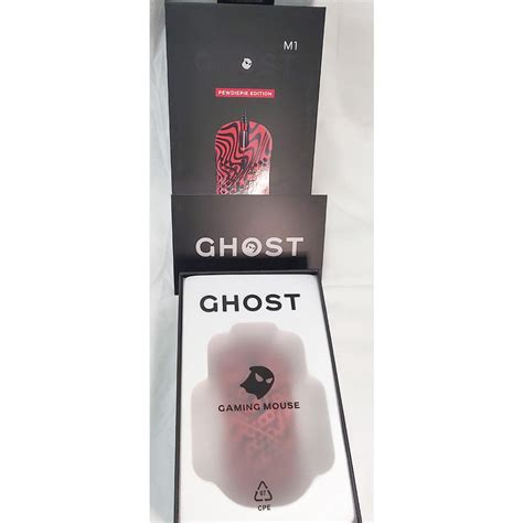 Ghost Pewdiepie M1 Red Gaming Mouse With Led Light Lowerpricexpert