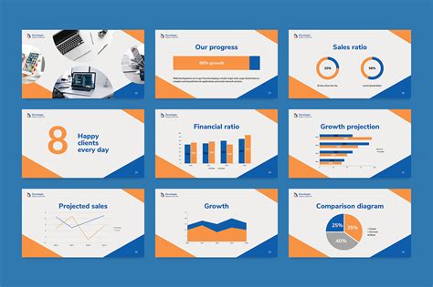 Web And Mobile App Development Powerpoint Presentation Behance