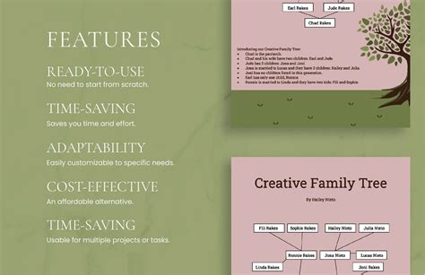 Free Creative Family Tree Template - PDF, Illustrator | Template.net