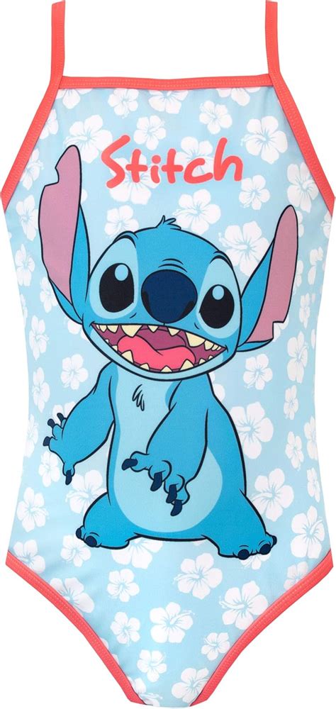 Disney Costume Da Bagno Per Ragazze Lilo E Stitch Blu Anni Amazon