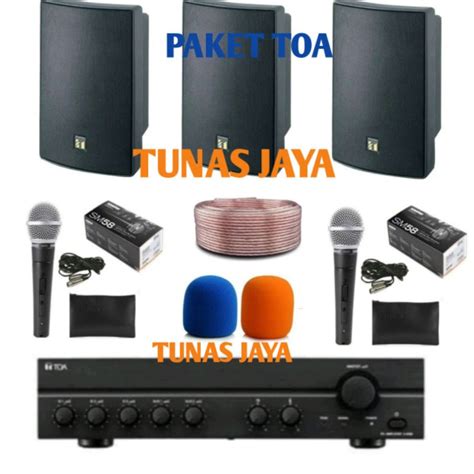 Jual PAKET TOA MASJID SPEAKER TOA ZS 1030b 3 PCS PAKET TOA 3 SPEAKER