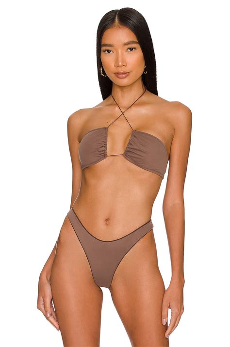 Tropic Of C Camilla Bikini Top In Driftwood Revolve