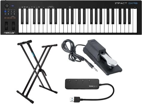 Nektar Impact GX49 MIDI Keyboard Bundle Pedal Philippines Ubuy