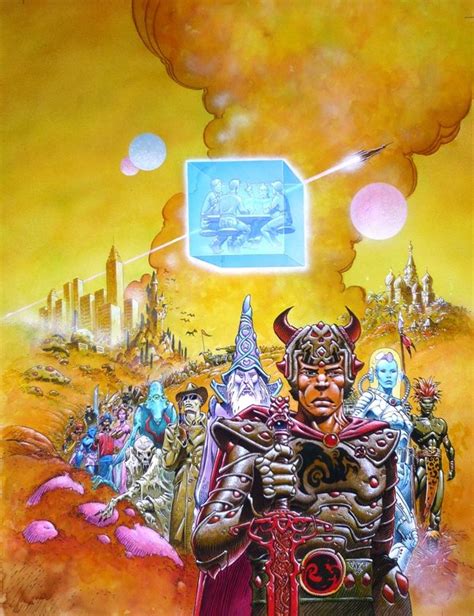 Simulacres Philippe CAZA 1989 Dark Fantasy Art Scifi Fantasy Art