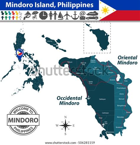 129 Mindoro Map Images, Stock Photos, and Vectors | Shutterstock