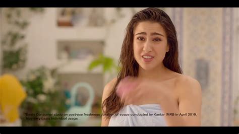 Sara Ali Khan New Ad Film Tv Commercial Fiama Scents Body Wash Tv