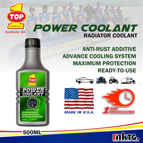 TOP1 Power Coolant 500ml Blue Pink And Green Lazada PH