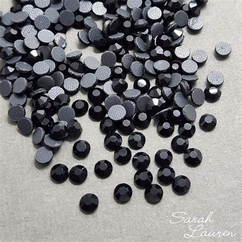DMC Hot Fix Rhinestones Jet Hot Fix Crystals Sarah Lauren