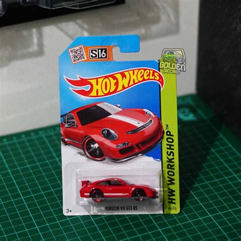 Jual Hot Wheels Porsche Gt Rs Red Shopee Indonesia