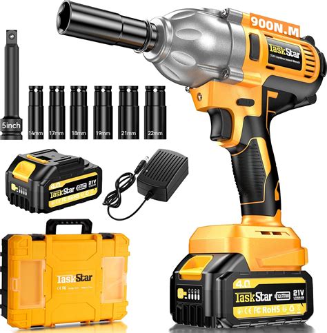 Cordless Impact Wrench Taskstar N M Ft Lbs High Torque