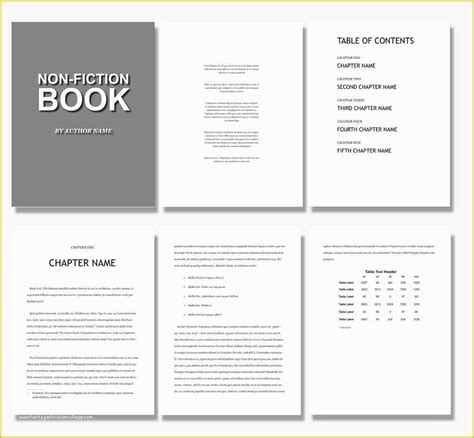 Book Page Layout Templates