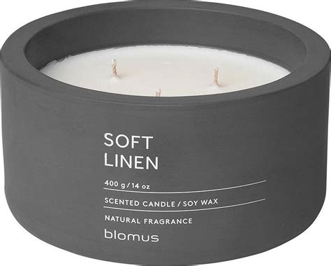 Blomus Fraga Soft Linen Large Doftljus 400g Pris