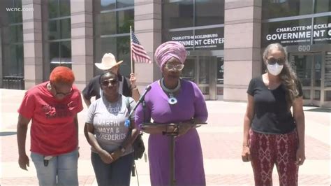 NAACP Press Conference On Latta Plantation Interrupted By Man In Civil