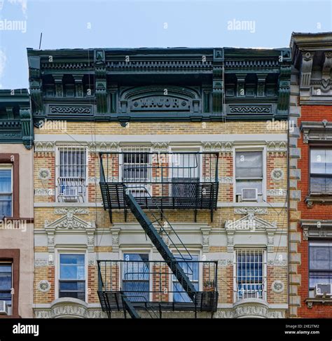 Nyc Chinatown Forsyth Street Major Is An Ornate Five Story Brick