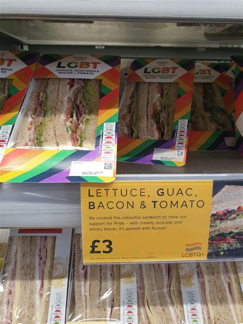 M&S have made a LGBT sandwich for pride : r/lgbt