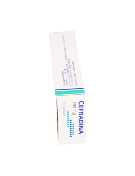 Cefradina Mg Capsulas Mintlab