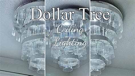 Dollar Tree Chandelier Diy Dollar Tree Lighting Youtube