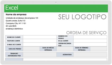 Topo 37 Imagem Ordem De Servico Modelo Br Thptnganamst Edu Vn