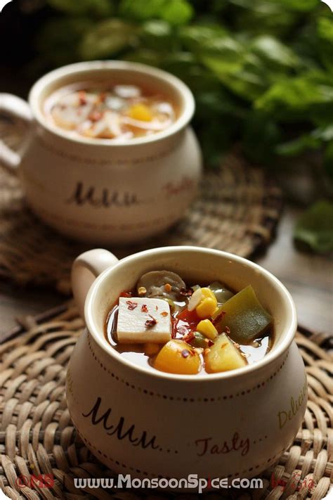 Monsoon Spice Unveil The Magic Of Spices Hot Sour Vegetable Soup Recipe Hot Sour Veg