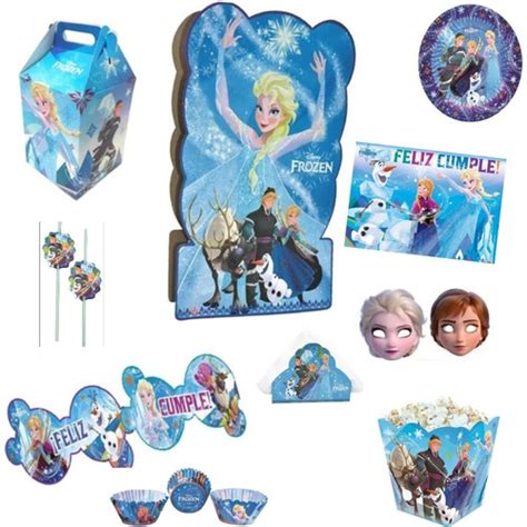 Linea De Cotillon De FROZEN Multiples Productos Eleccion De Producto