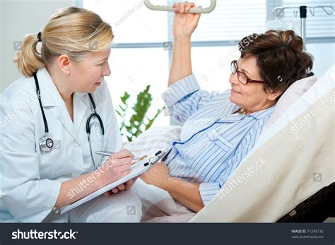 Doctor Nurse Talking Patient Hospital Stock Photo 71245135 | Shutterstock